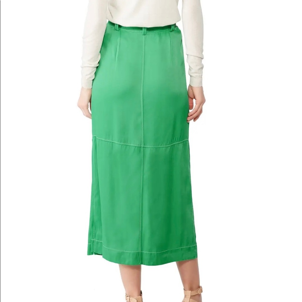 See By Chloe Buttoned Midi Green Skirt - Picture 4 of 4